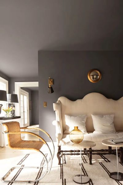 Benjamin Moore grey walls in Vass